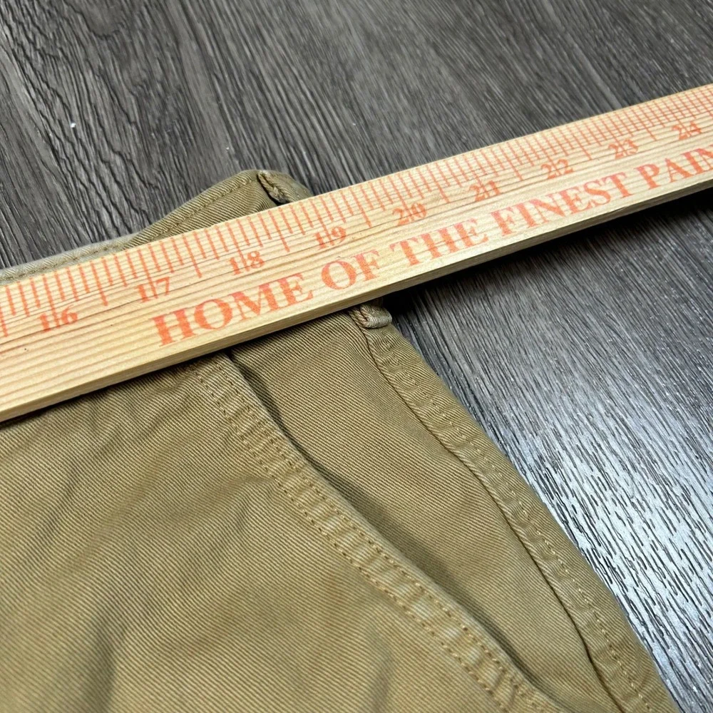 Levis XX Chino Pants 38x30 Fits 38X28 Tan Brown Khaki Cotton Twill